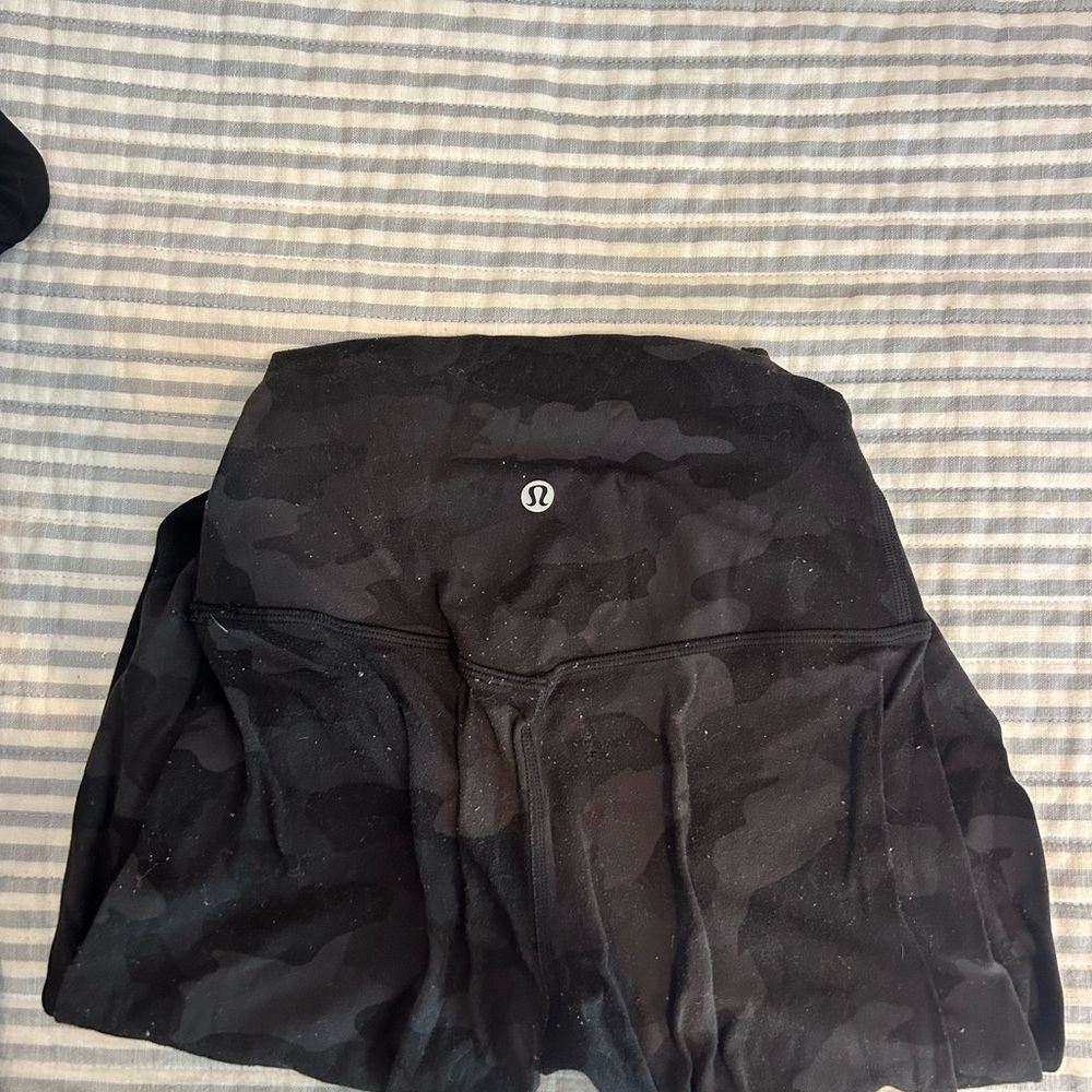Lululemon Black Camo leggings